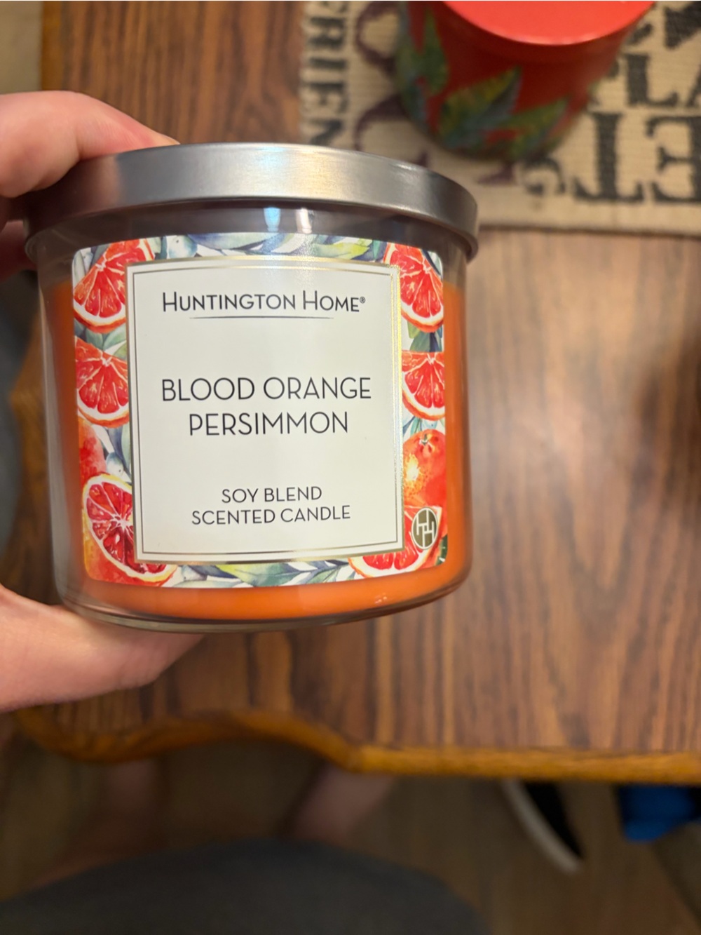 Huntington Home Orange Blood Orange Persimmon Scented Candle